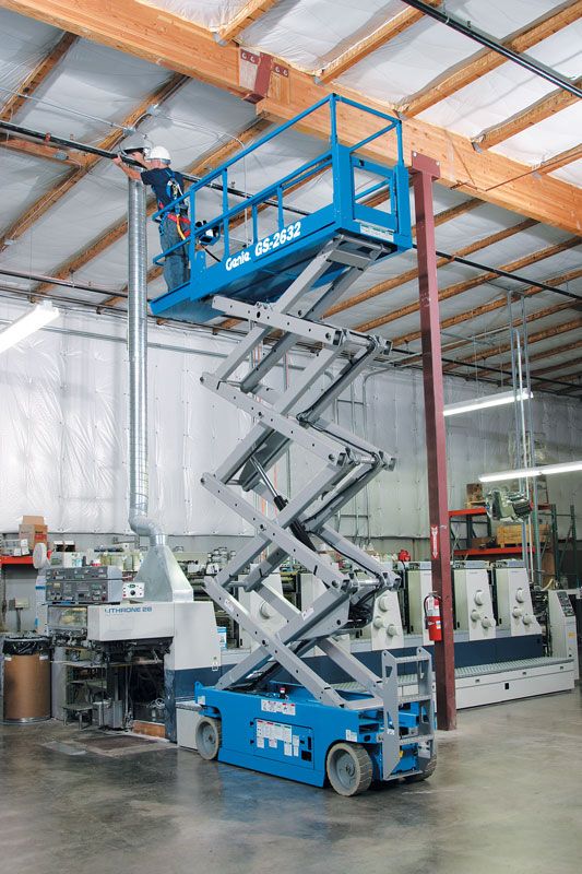 Scherenbühne Genie 2632 » Baumaschinen Boneß GmbH