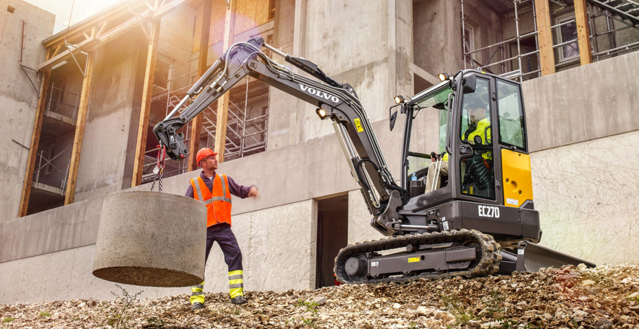Minibagger Volvo EC27D » Baumaschinen Boneß GmbH