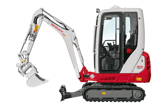 Minibagger Takeuchi TB216A V0 » Baumaschinen Boneß GmbH