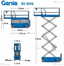 Hebebühne Genie 2646 » Baumaschinen Boneß GmbH